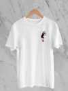 Wawrinka Backhand Minimal Beyaz T-shirt