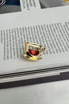 Altın Rengi Çay Fincanı Broş (2cm)
