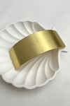 Altın Rengi Kıvrımlı Metal Otomatik Toka (Ölçü:10 cm)
