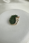 Altın Sarısı Sevimli Tasarım Kirpi Broş (3cm)