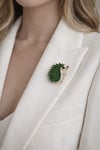 Altın Sarısı Sevimli Tasarım Kirpi Broş (3cm)