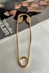 Büyük Boy Özel Tasarım Çengelli İğne Şık Topuz Tokası (14cm)