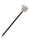 Çiçek Desenli Tasarım Çubuk Topuz Tokası(18cm)