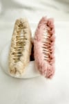 İkili Peluş Mandal Saç Tokası (12 cm)
