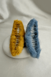İkili Peluş Mandal Saç Tokası (12 cm)