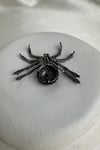 Işıltılı Taşlı Tasarım Örümcek Broş (3*6cm) 
