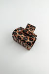 Leopar Desenli Kıskaç Toka (5cm)