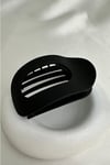 Oval Tarak Detay Mandal Saç Tokası (10cm)