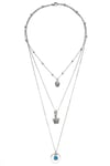Yıldız Figürlü Üçlü Kolye