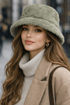 Yumuşak Doku Peluş Bucket Şapka
