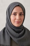Flamlı Pamuk Örtü Füme