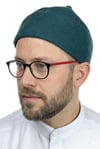 Keçe Yün Takke - Siyah Renk