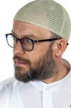Lüks Çelik Örme Namaz Takkesi Siyah