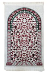 Lüx Simli Platin Bordo Seccade