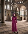 Namaz Elbisesi - Yandan Bağlamalı - Fuşya - No:11