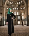 Namaz Elbisesi - Yandan Bağlamalı - Siyah - No:13