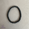 Shungite (Şungit) Doğal Taş Bileklik (6mm)