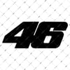 ALT17- 46 Siyah Renk Etiket