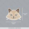 ANCT13- Birman Kedi Etiketi
