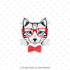 ANCT23- Hipster Kedi Etiketi