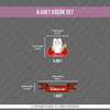 ANCT34 Scottish Fold Kedi Etiketi Seti - Kedinizin Ismine Ozel