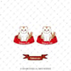 ANCT34 Scottish Fold Kedi Etiketi Seti - Kedinizin Ismine Ozel