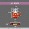 ANCT53 American Shorthair Kedi Etiketi Seti - Kedinizin Ismine Ozel
