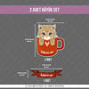 ANCT57 British Shorthair Kedi Etiketi Seti - Kedinizin Ismine Ozel