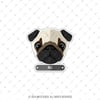 ANDG21- Pug Kopek Etiketi