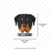ANDG22- Rottweiler Kopek Etiketi