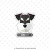 ANDG23- Schnauzer Kopek Etiketi