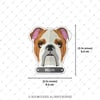 ANDG3- Bulldog Kopek Etiketi