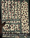 BCY31 Reflektif Cizilmeye Karsi Dayanikli Koruyucu Sticker Seti Leopar Desen