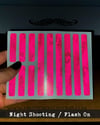 BCY52 Reflektif Pembe Siyah Petek Kamuflaj Desenli Serit Seti