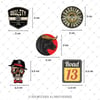 BDLS13 Küçük Boy 10lu Sticker Seti