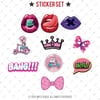 BDLS16 Küçük Boy 10lu Sticker Seti