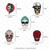 BDLS19 Küçük Boy 10lu Sticker Seti
