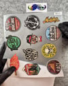 BDLS25 Küçük Boy 10lu Sticker Seti