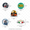 BDLS26 Küçük Boy 10lu Sticker Seti
