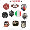 BDLS27 Küçük Boy 10lu Sticker Seti