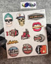 BDLS28 Küçük Boy 10lu Sticker Seti