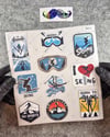 BDLS3 Küçük Boy 10lu Sticker Seti