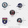 BDLS30 Küçük Boy 10lu Sticker Seti
