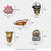 BDLS31 Küçük Boy 10lu Sticker Seti