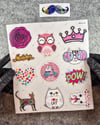 BDLS33 Küçük Boy 10lu Sticker Seti