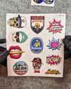 BDLS35 Küçük Boy 10lu Sticker Seti