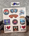 BDLS4 Küçük Boy 10lu Sticker Seti
