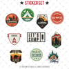 BDLS5 Küçük Boy 10lu Sticker Seti