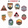 BDLS6 Küçük Boy 10lu Sticker Seti