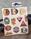 BDLS6 Küçük Boy 10lu Sticker Seti